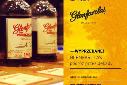 Bilety wyprzedane  Glenfarclas - podróż przez dekady