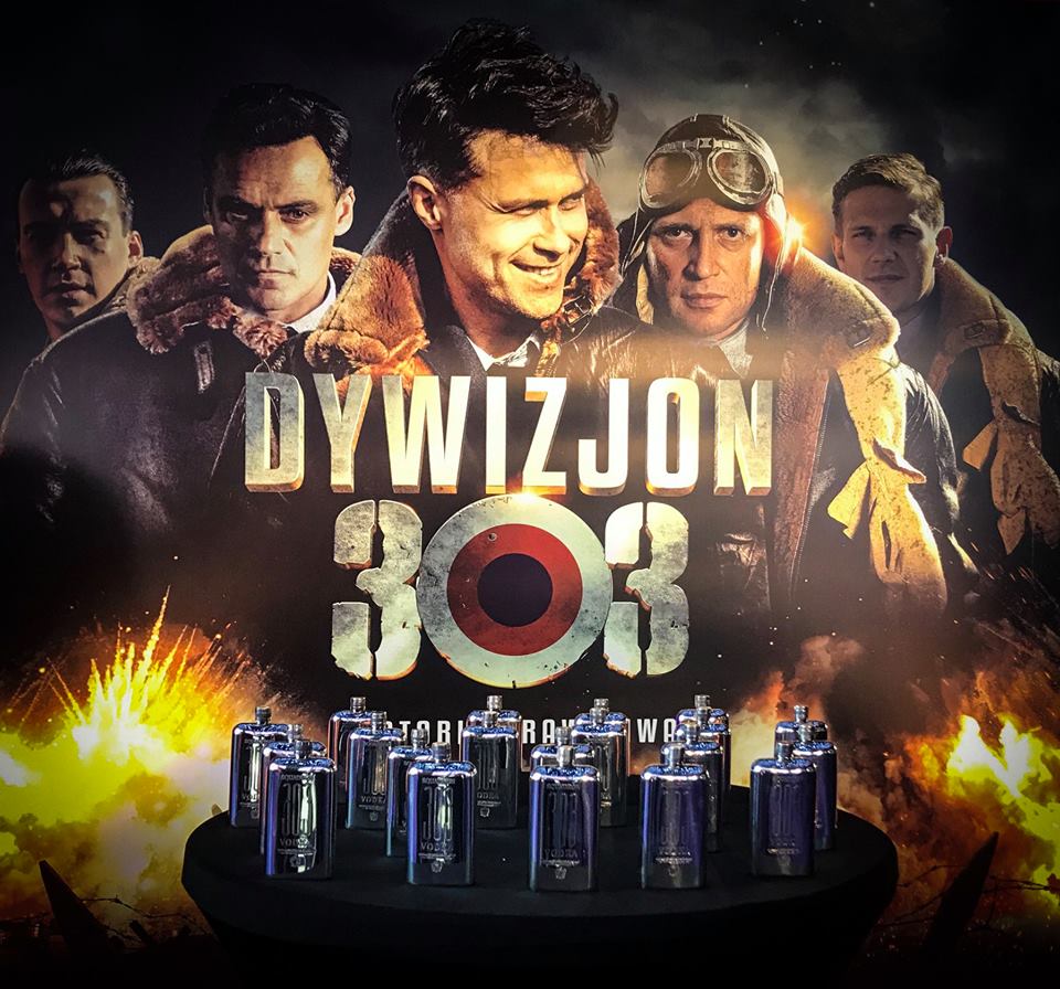 Wódka Squadron 303 wspiera premierę filmu Dywizjon 303